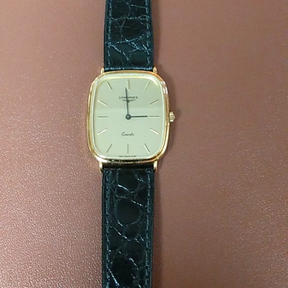 Longines Quartz Gold Plated 1984 Watch
